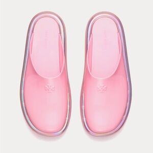 Tory Burch - Bubble Clog Petunia / Iridescent Sliders